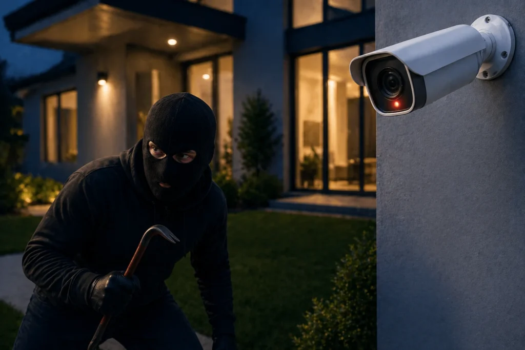 crime prevention smart alarm monitoring houston