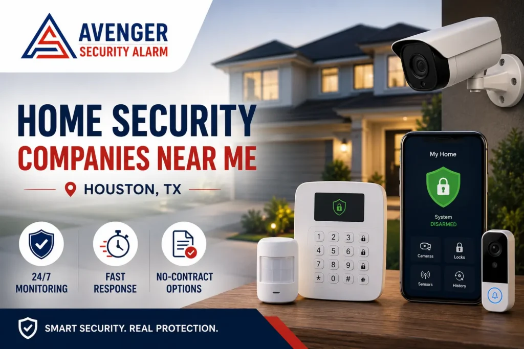 Best Home Security Companies Near Me in Houston | Avenger Security Alarm