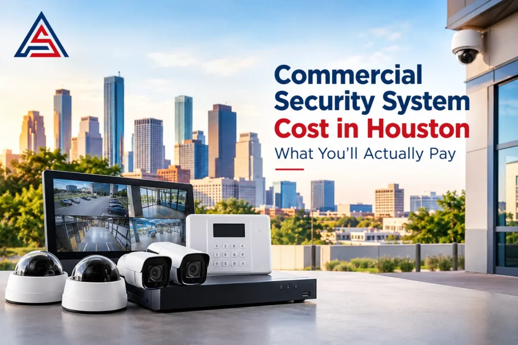 Commercial Security System Cost in Houston: What You'll Actually Pay 1 Commercial security system cost Houston for business security